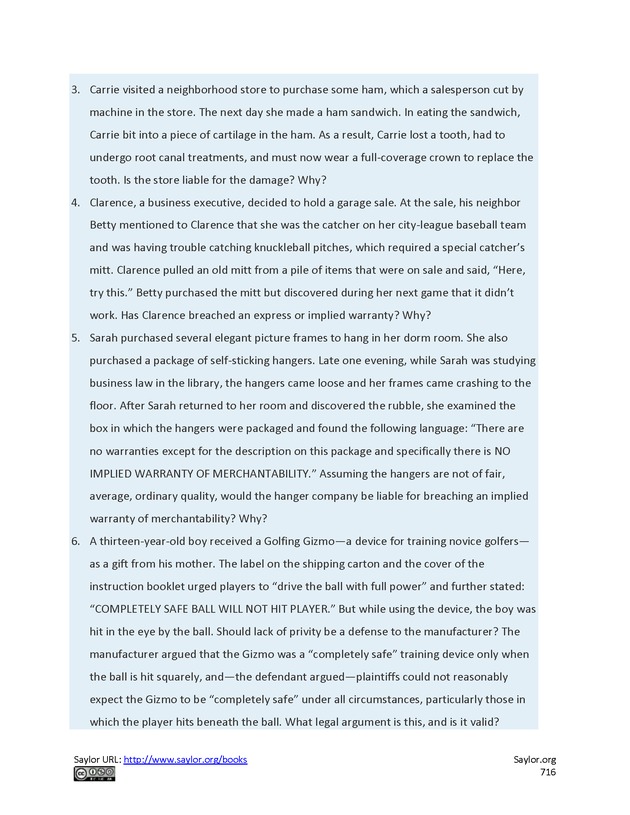 Business Law and the Legal Environment - Page 716